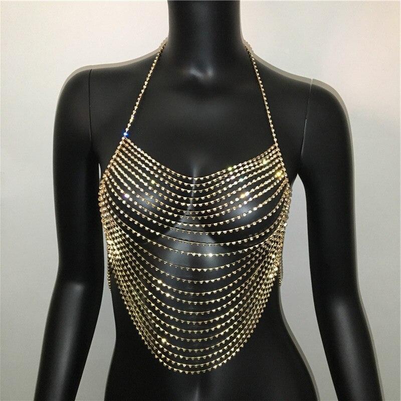 Lady Sexy Backless Party Cropped Top 2023 Carauana Store