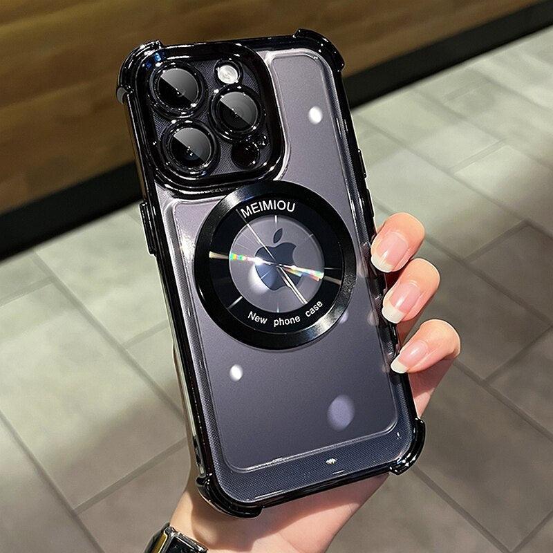 Luxury Wireless Charging Phone Case For iPhone 11 12 13 14 Pro Max Plus Carauana Store