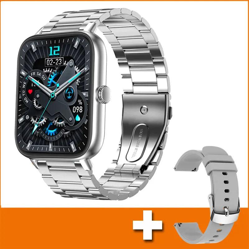 Trosmart Fusion: Where Fashion Meets Functionality in a Timeless Symphony|Smartwatch Golden For Android IOS Unisex Carauana Store