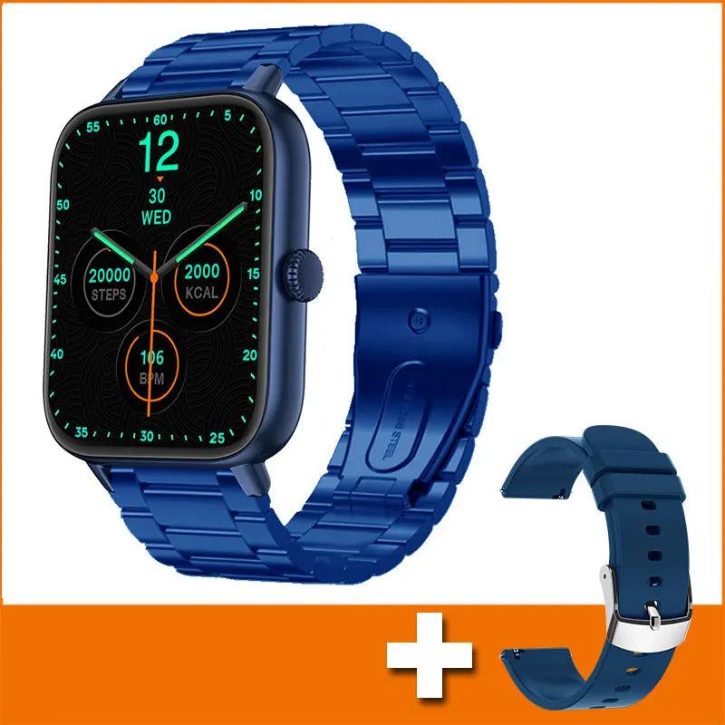 Trosmart Fusion: Where Fashion Meets Functionality in a Timeless Symphony|Smartwatch Golden For Android IOS Unisex Carauana Store