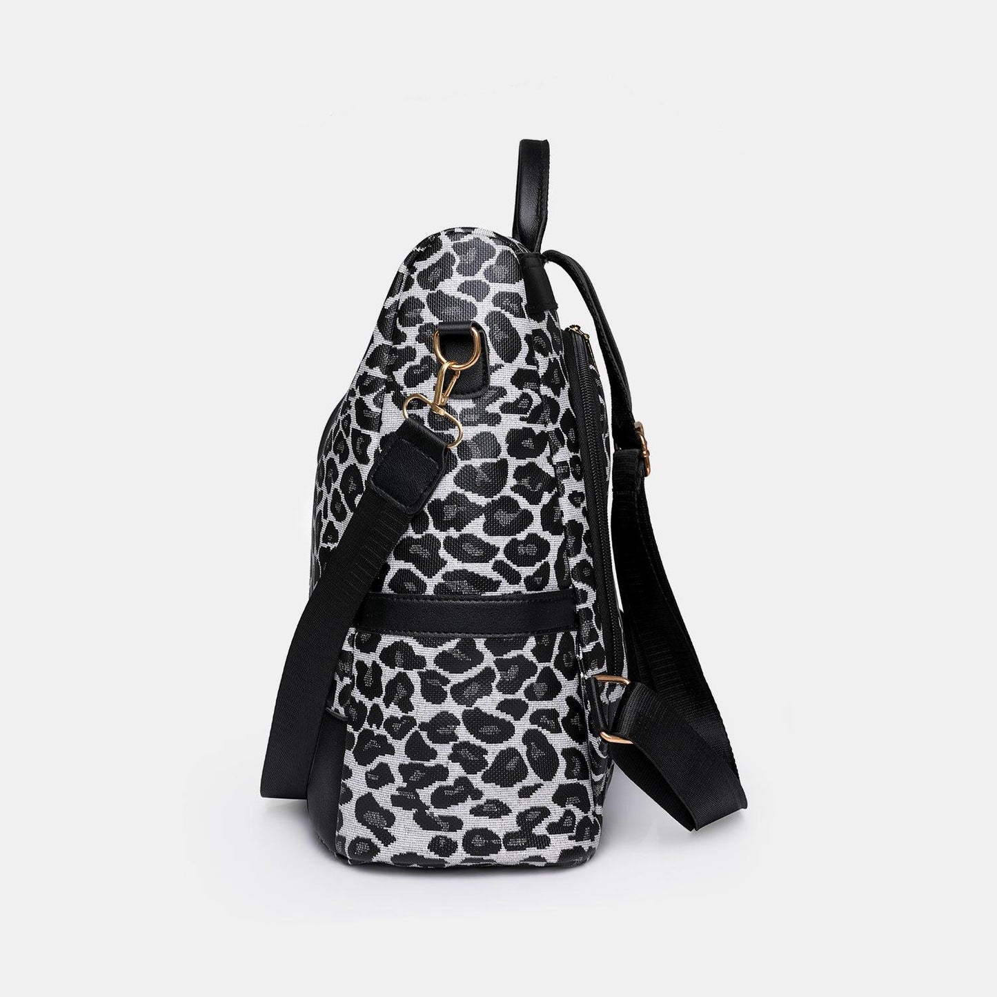 Leopard PU Leather Backpack Bag Carauana Store