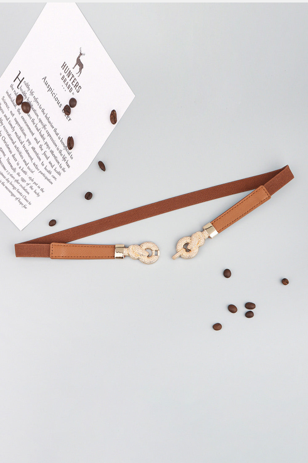 Zinc Alloy Buckle PU Leather Belt Carauana Store