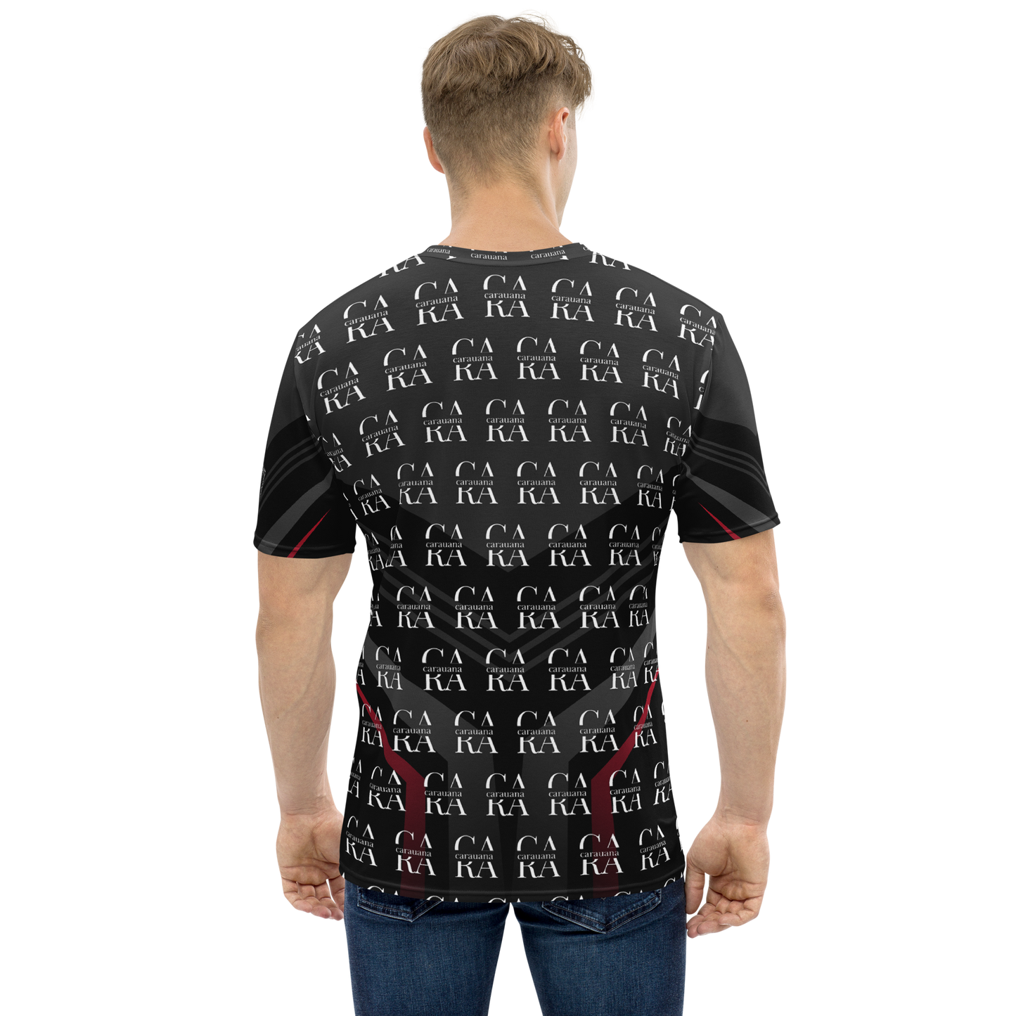 CaRaUaNa Men's t-shirt black Elegant