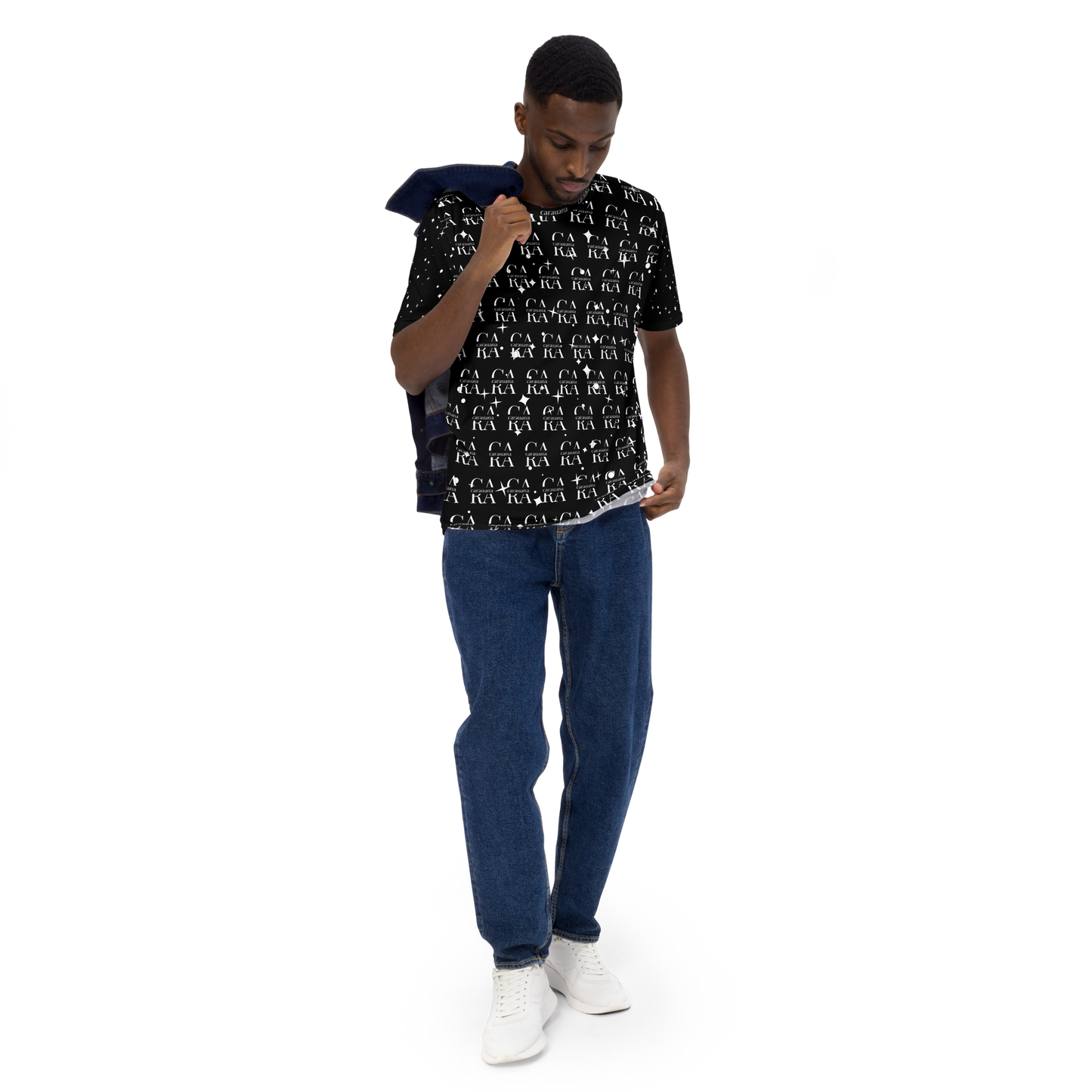 CaRaUaNa Men's t-shirt black VIP-Carauana Store