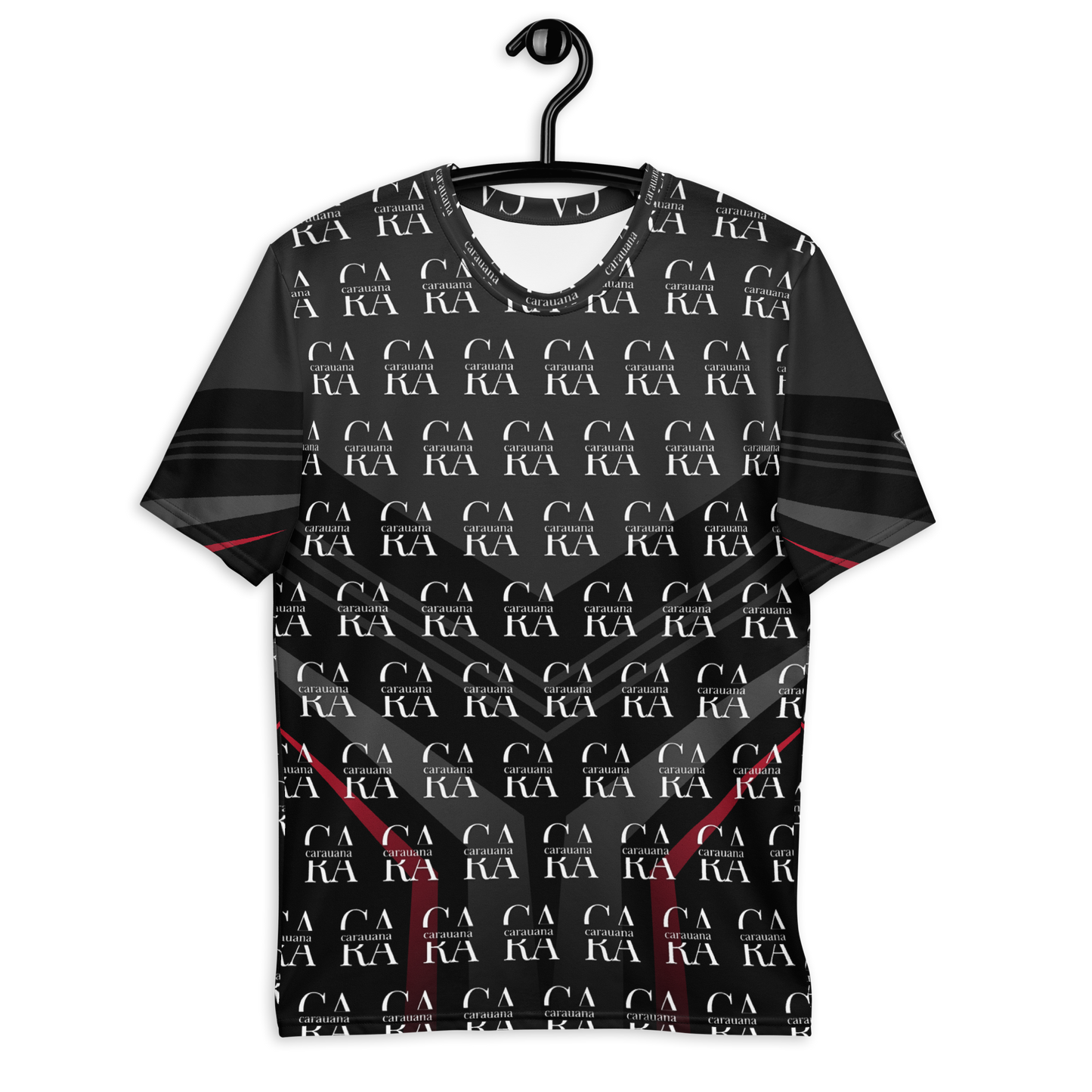 CaRaUaNa Men's t-shirt black Elegant