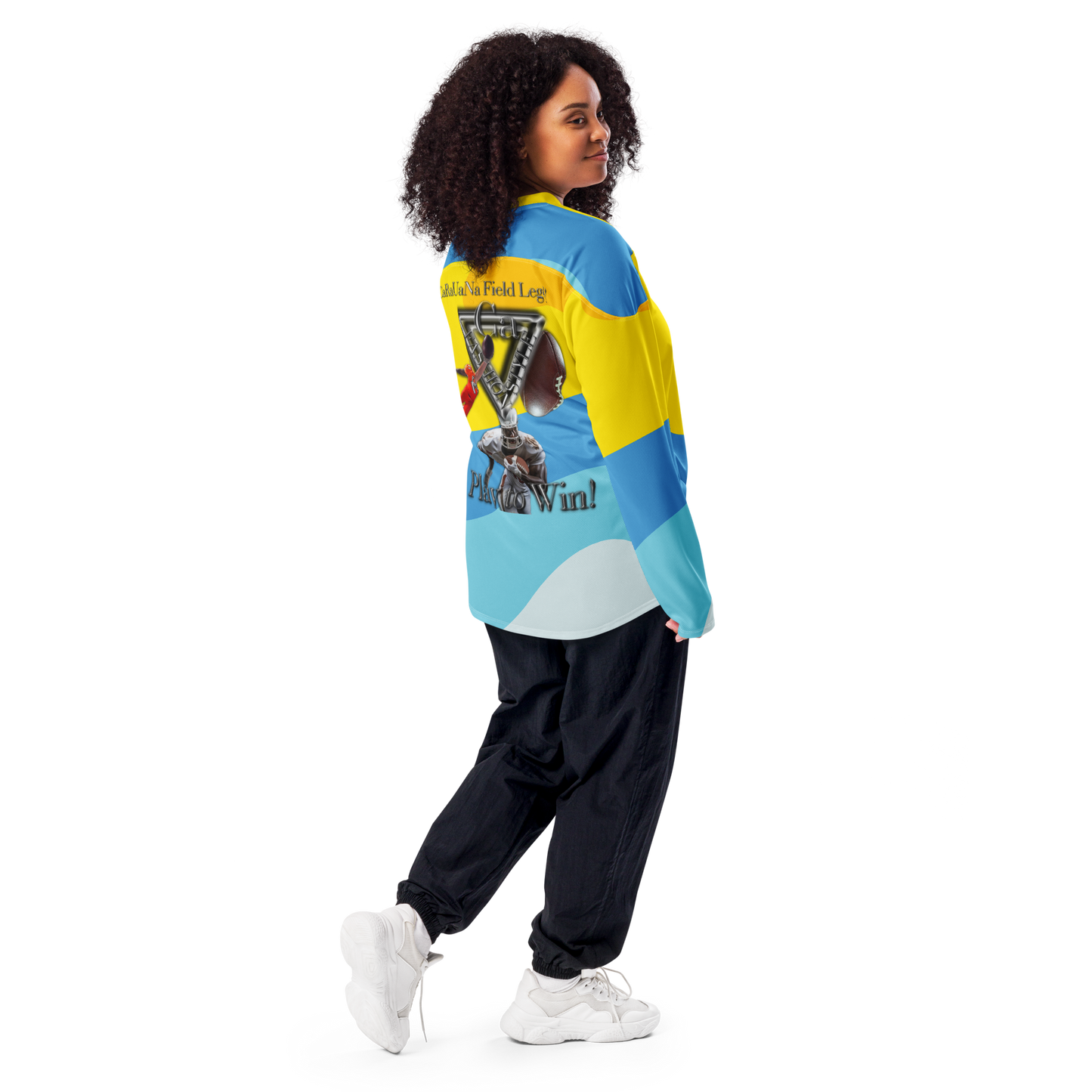 ๐ CaRaUaNa American Football Sweatshirt โ Yellow Edition Carauana Store