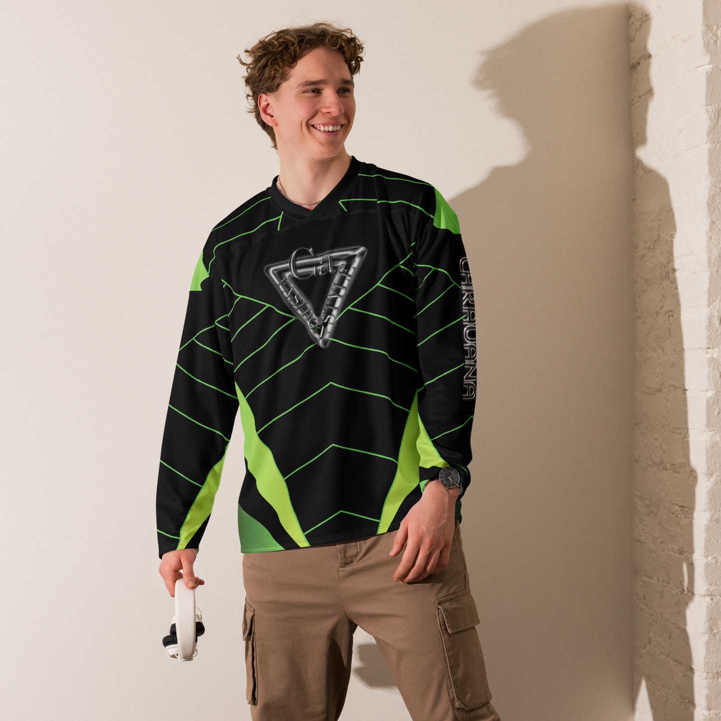 🏈 CaRaUaNa American Football Sweatshirt – Green Edition Carauana Store