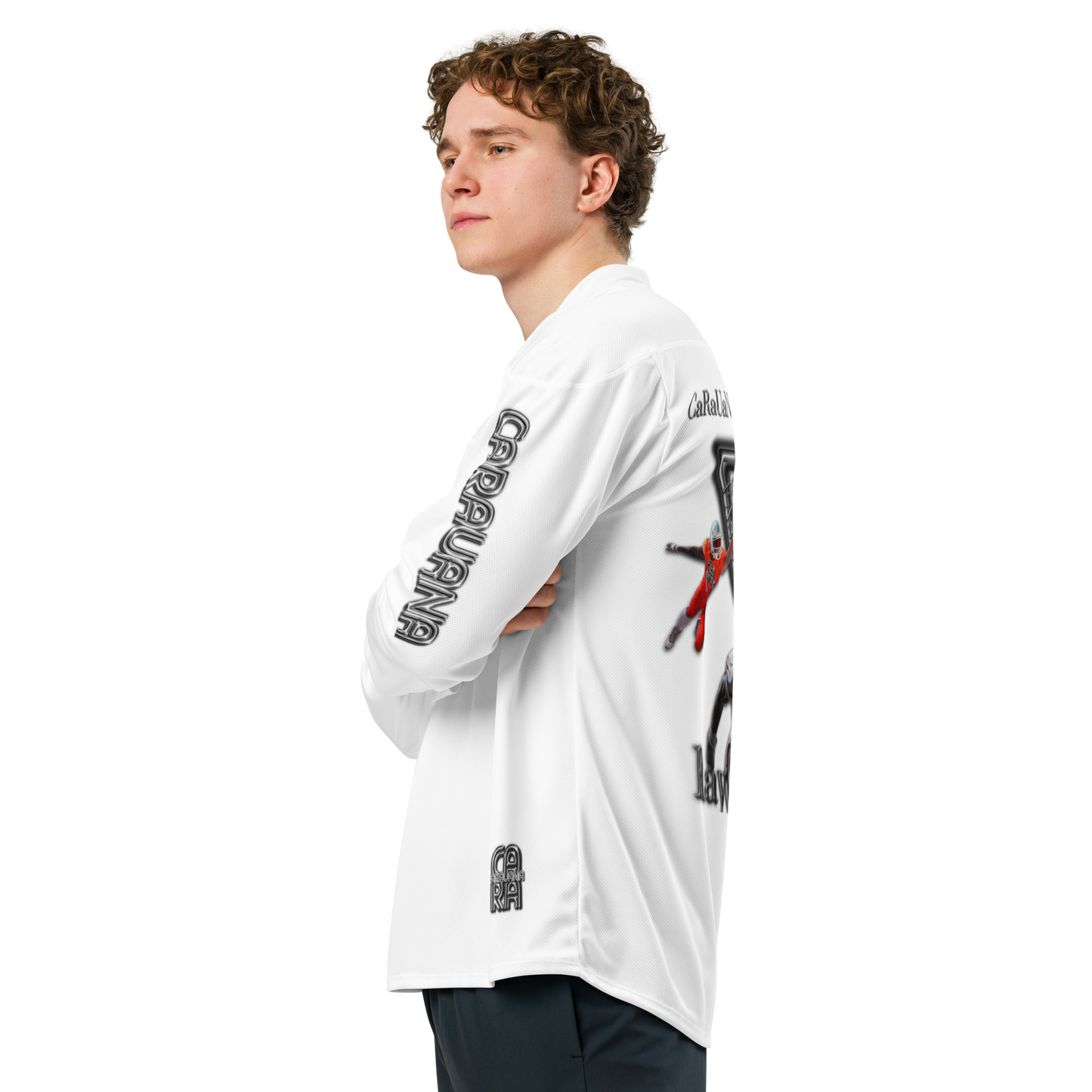 ๐ Sweatshirt CaRaUaNa american football white Carauana Store