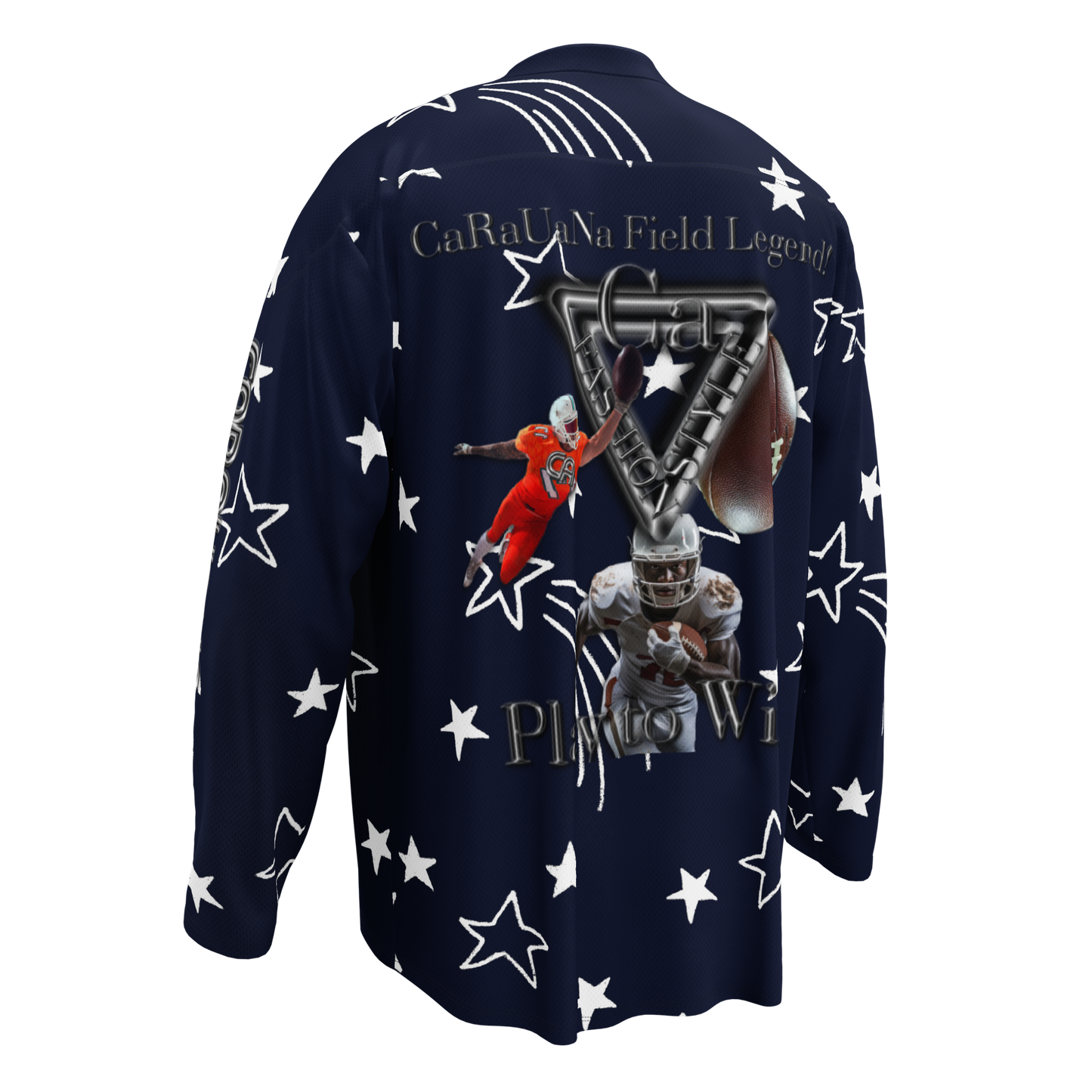 ๐ Sweatshirt CaRaUaNa โ American Football Blue Star Carauana Store
