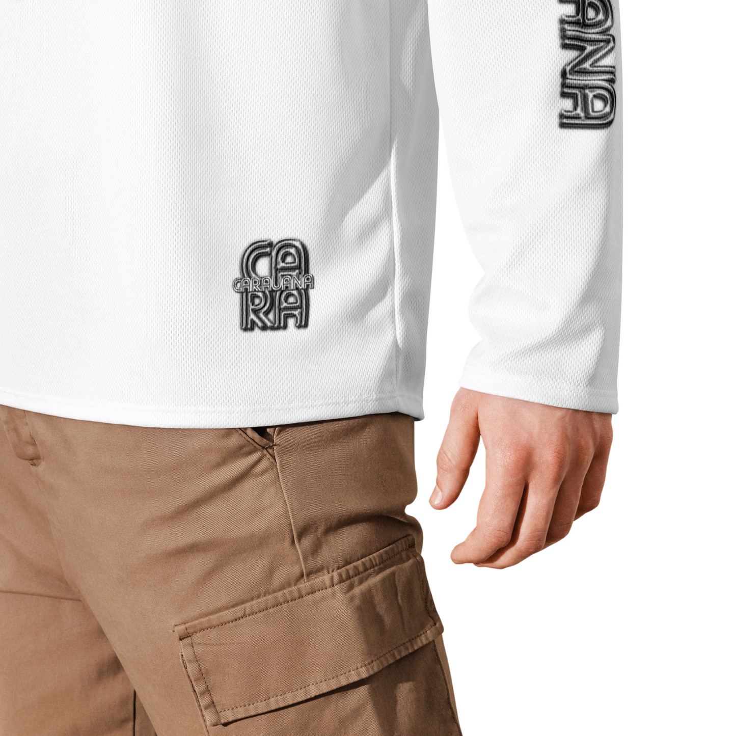 ๐ Sweatshirt CaRaUaNa american football white Carauana Store