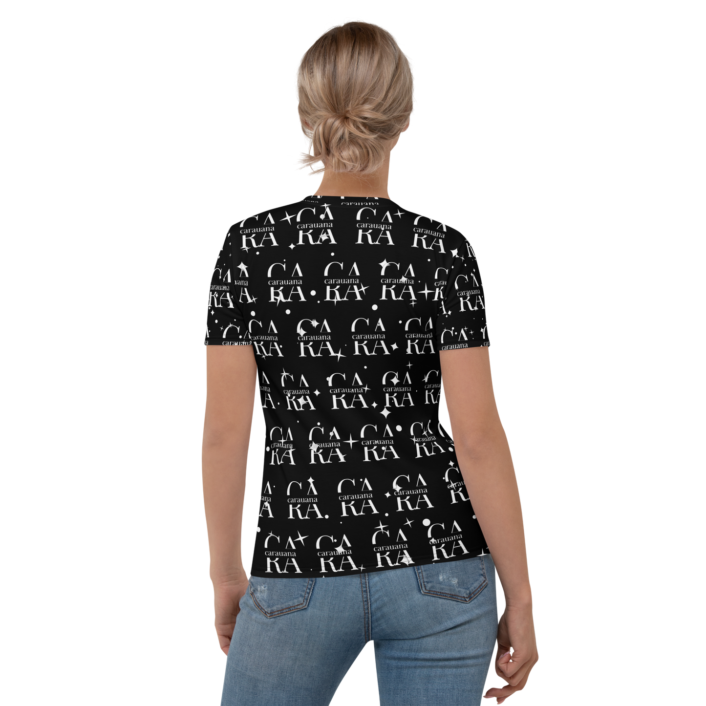 Women's T-shirt black VIP Carauana Store