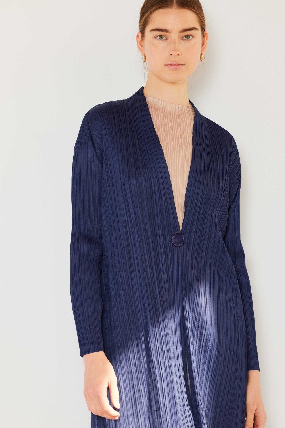 Marina West Swim Pleated Long Sleeve Cardigan Carauana Store