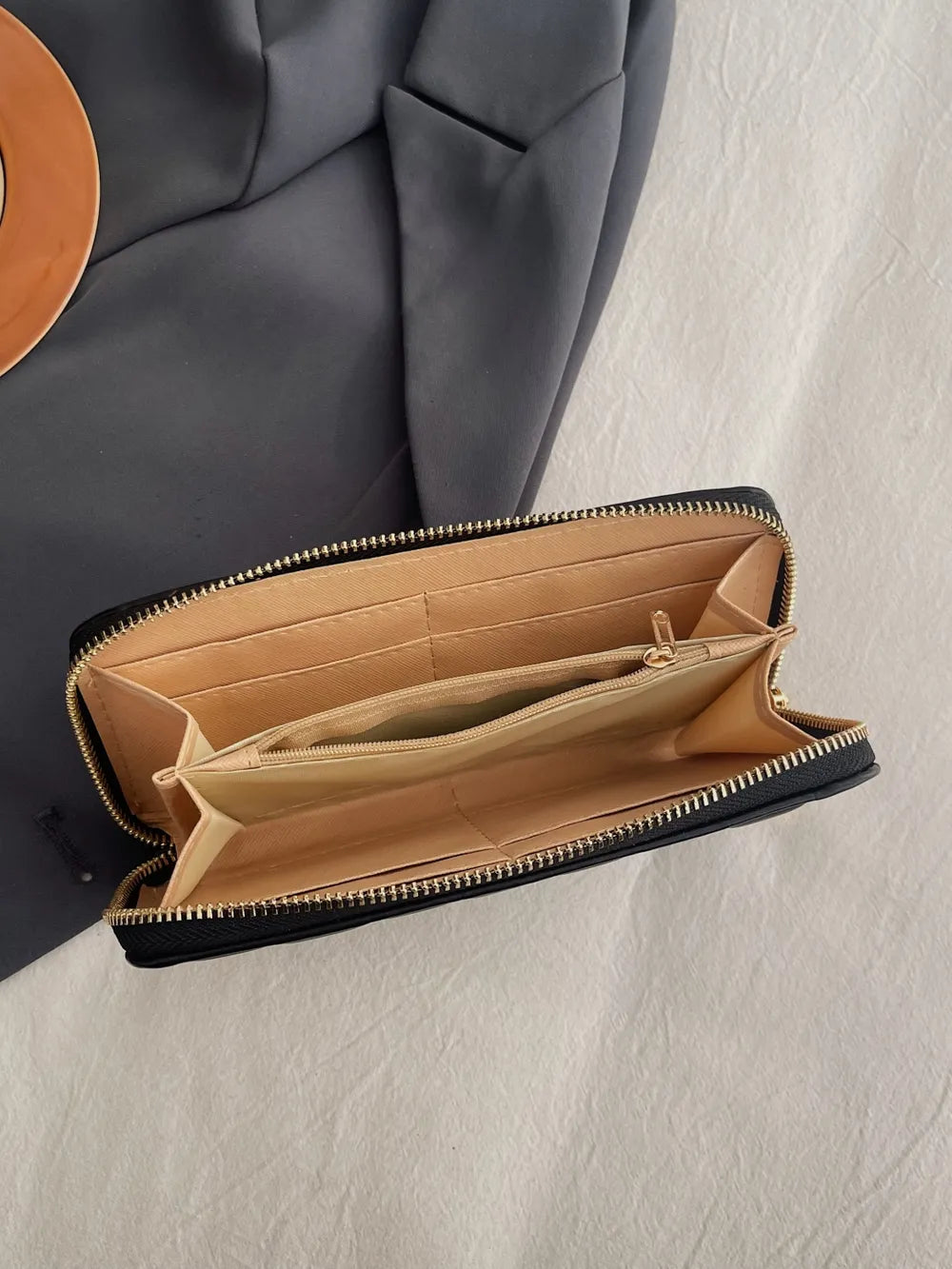 PU Leather Solid Color Wallet Carauana Store