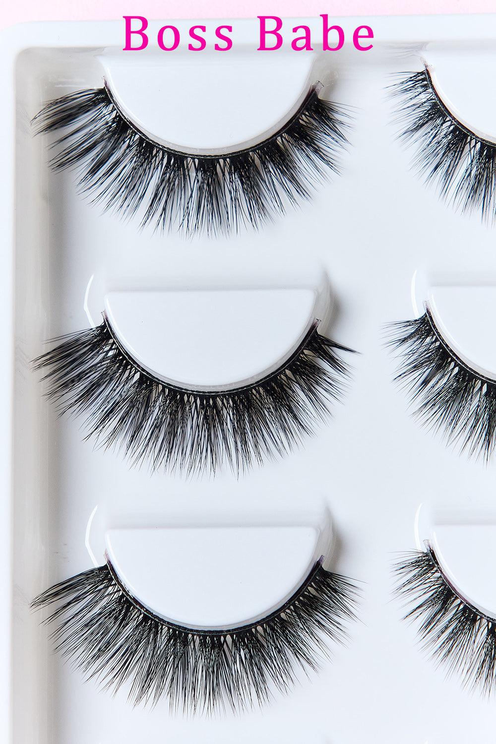SO PINK BEAUTY Faux Mink Eyelashes 5 Pairs Carauana Store