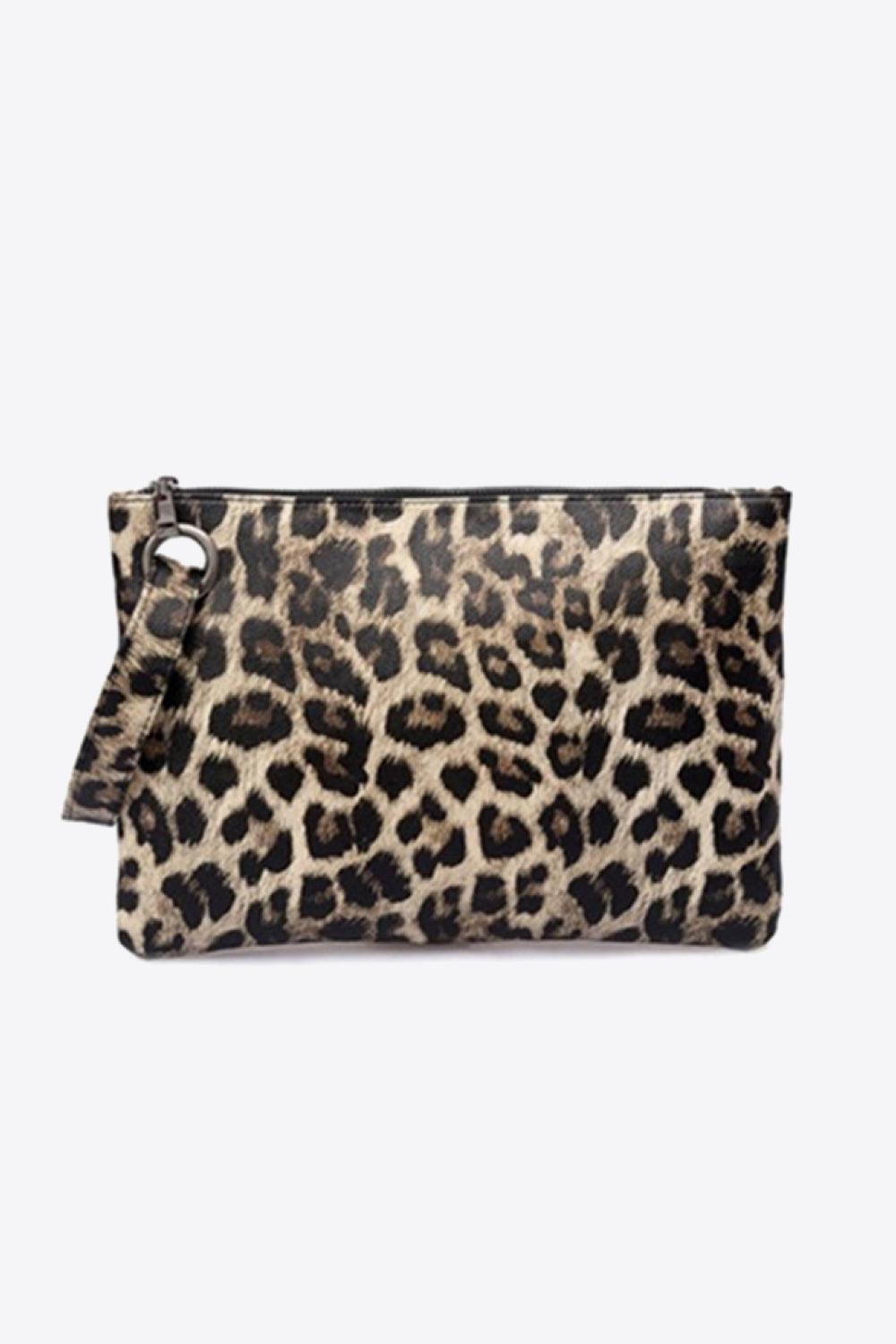 Leopard PU Leather Clutch Carauana Store