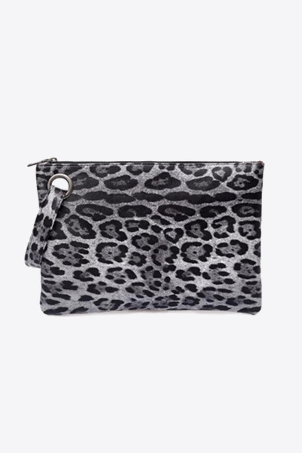 Leopard PU Leather Clutch Carauana Store