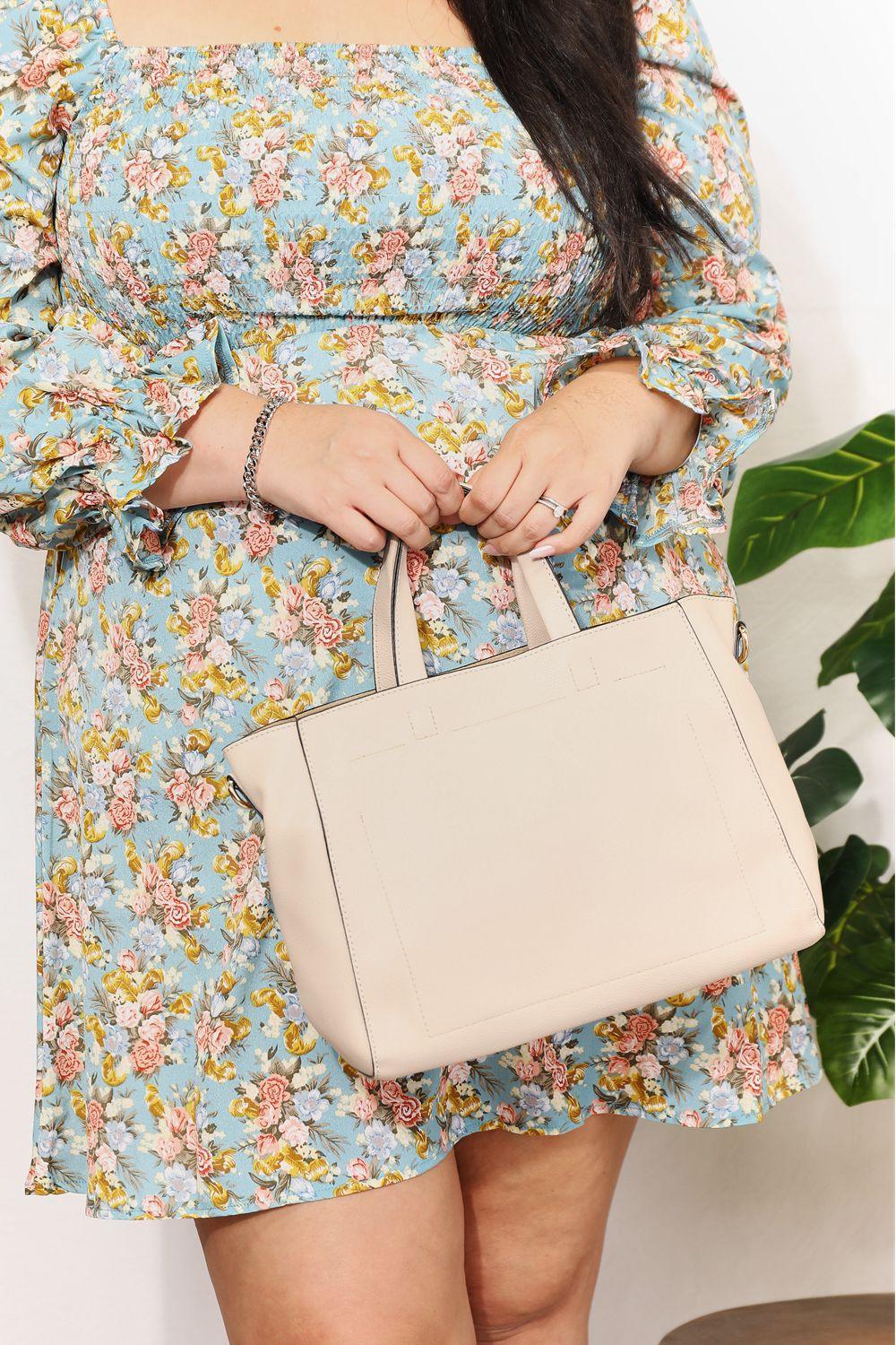 SHOMICO Medium PU Leather Handbag Carauana Store