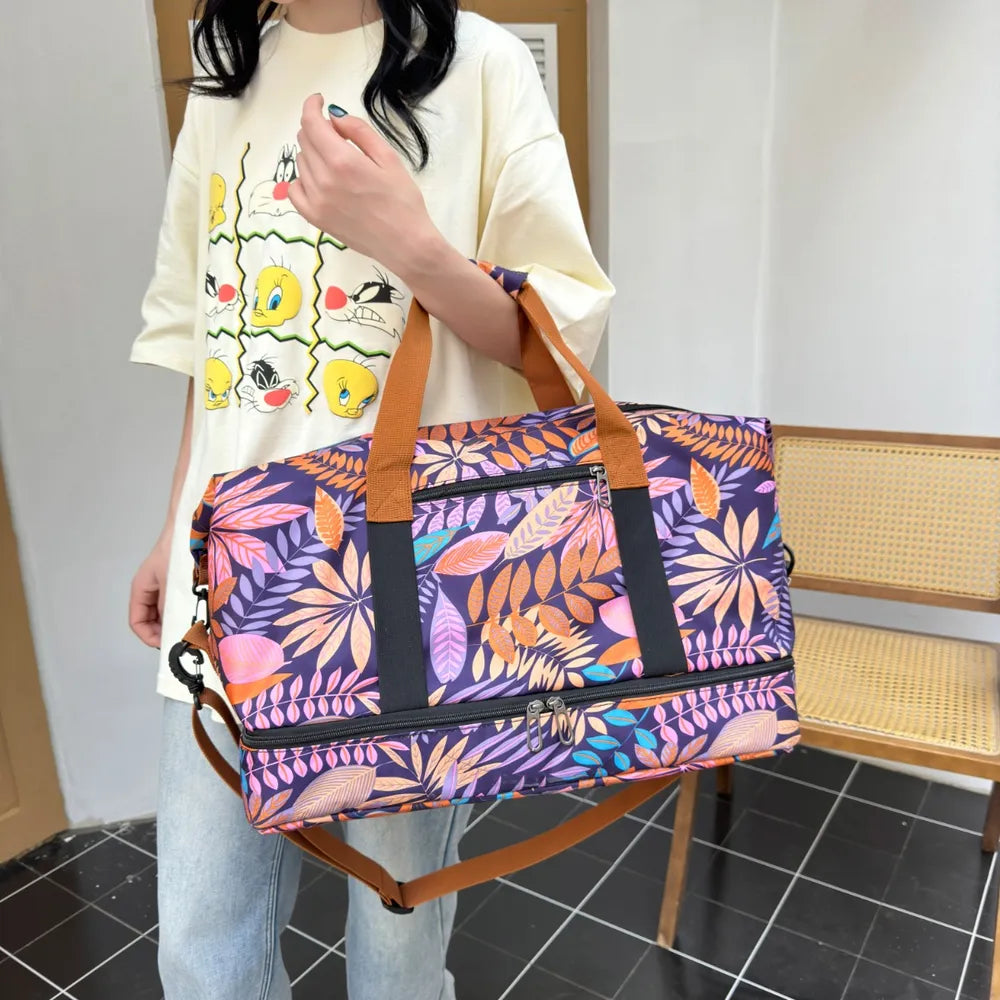 Canvas Printed Travel Bag Carauana Store