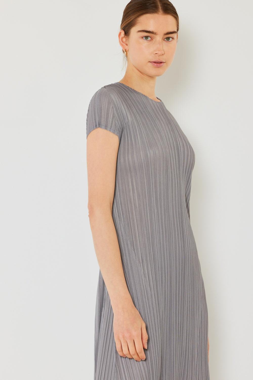 Marina West Swim Pleated Cap Sleeve A-Line Dress Carauana Store