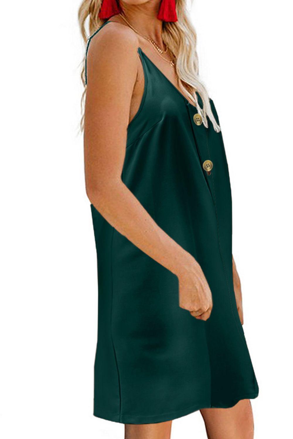 V-Neck Mini Cami Dress Carauana Store