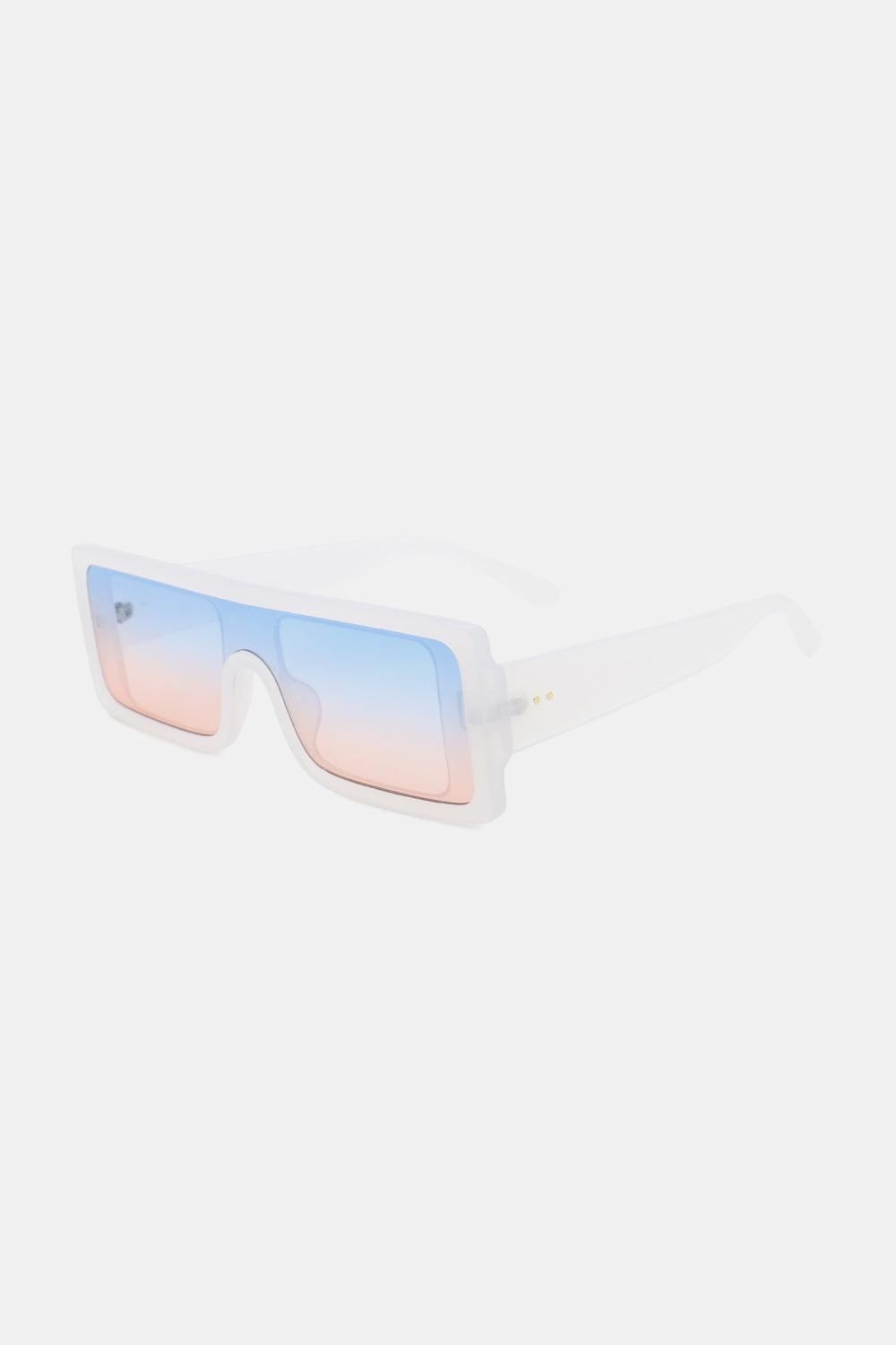 Polycarbonate Frame Rectangle Sunglasses Carauana Store