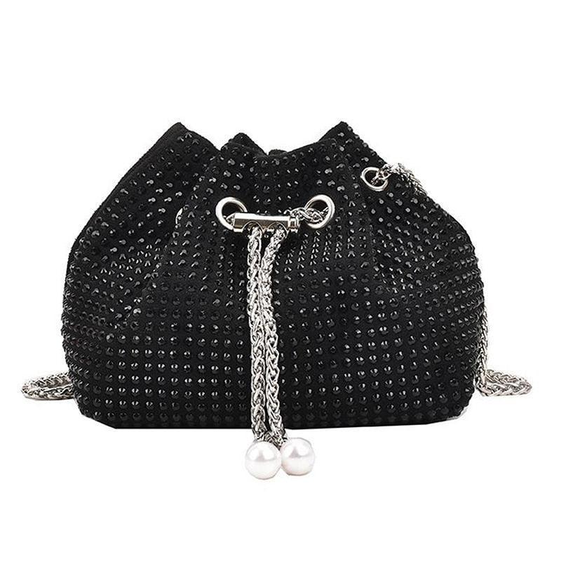 diamond clutch shoulder bag Shinny Rhinestone Evening Shoulder Bags Carauana Store