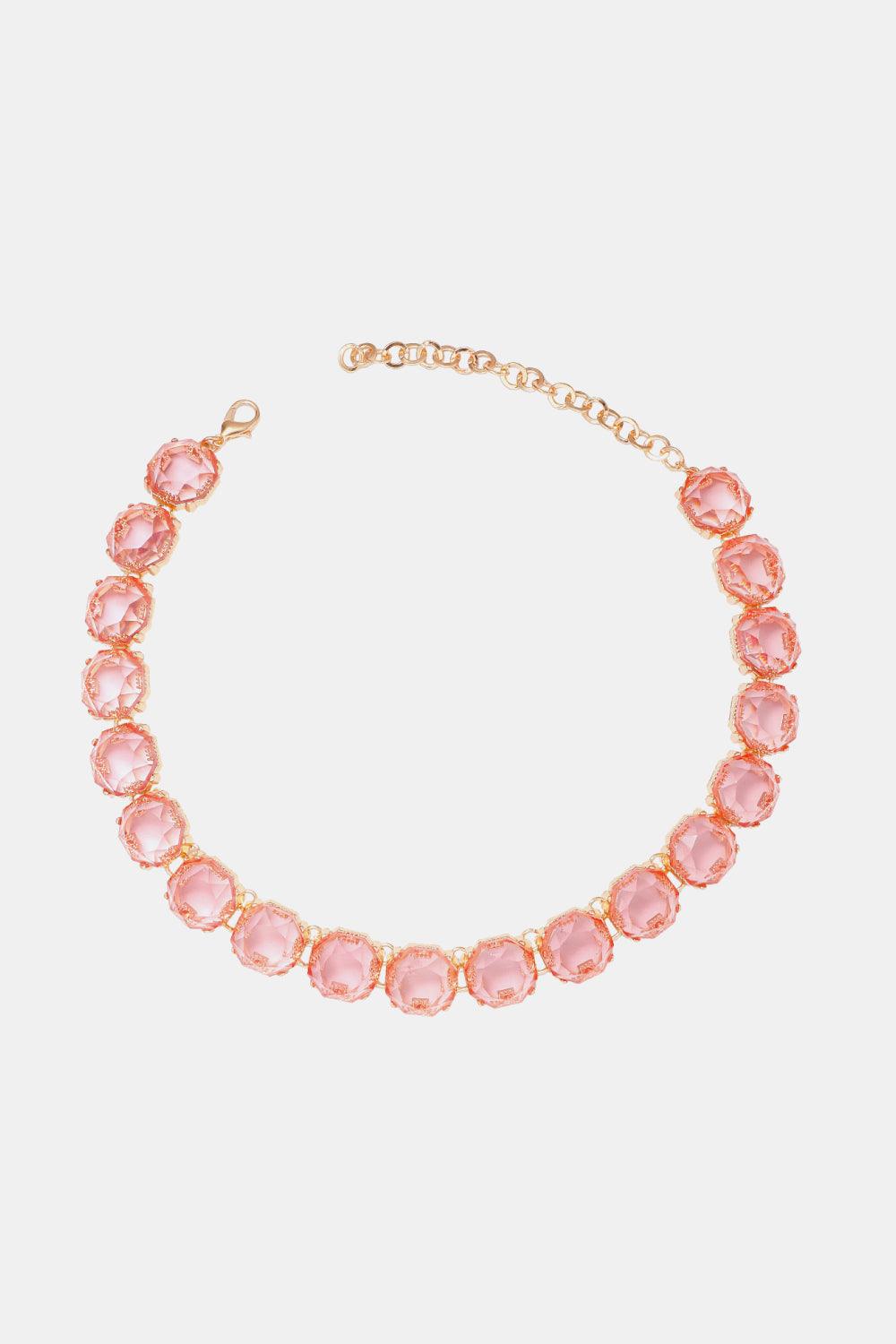 Zinc Alloy Resin Necklace Carauana Store