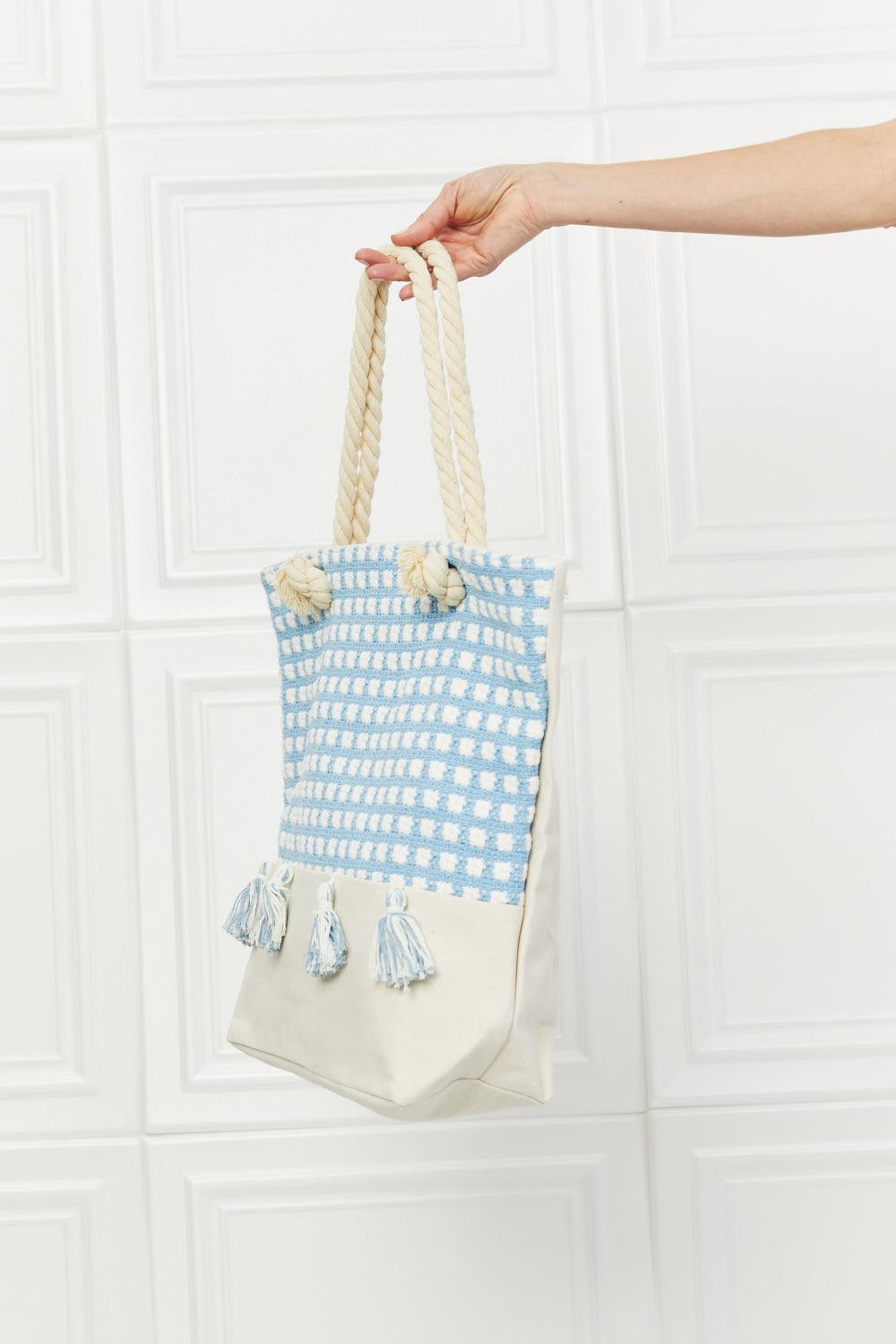 Justin Taylor Picnic Date Tassel Tote Bag Carauana Store