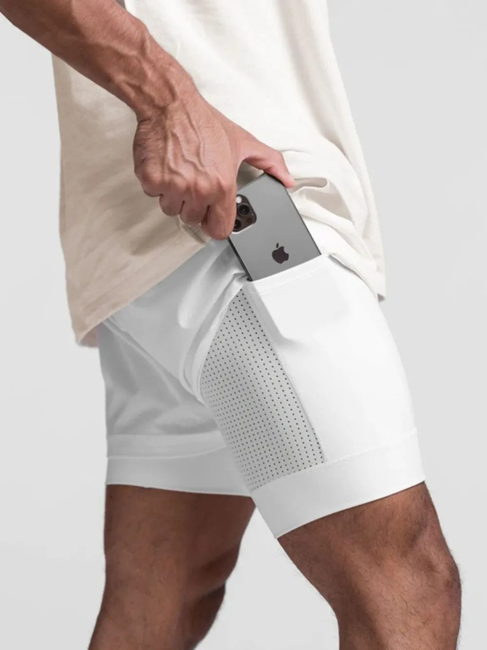 Men's Drawstring Active Shorts