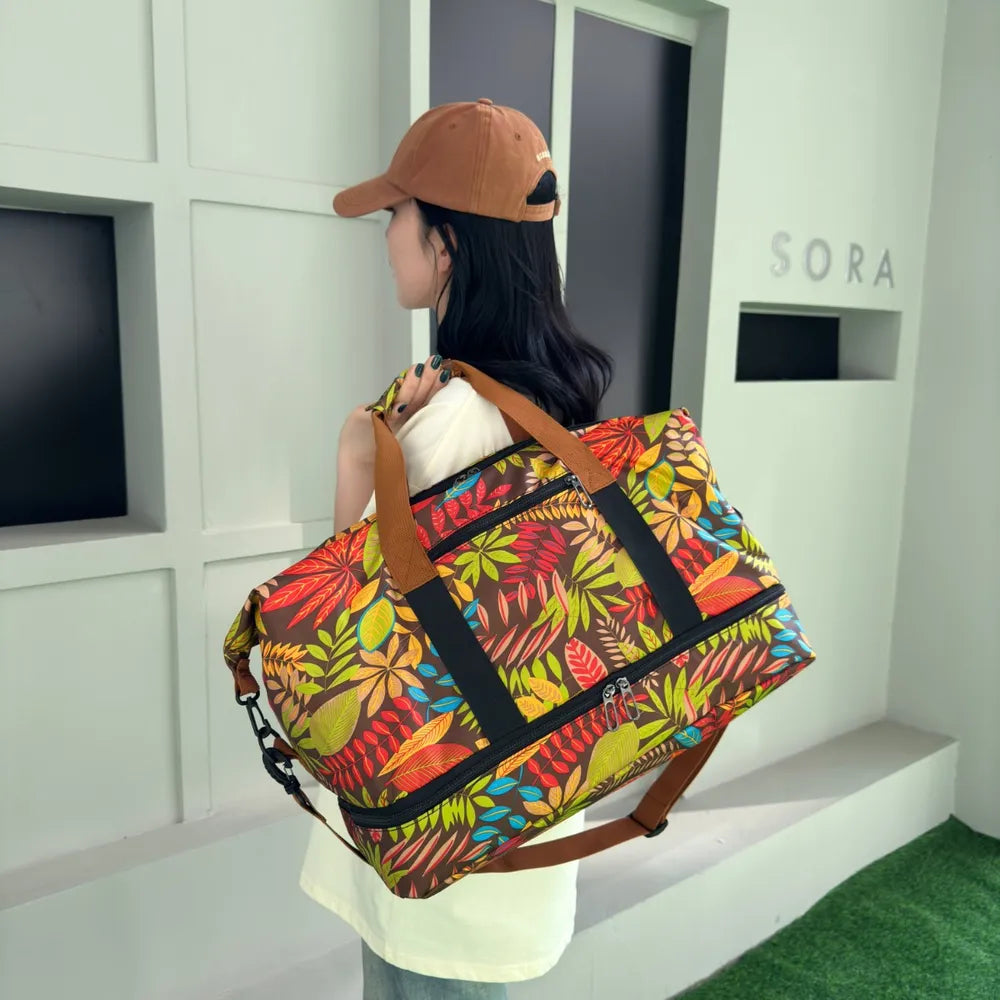 Canvas Printed Travel Bag Carauana Store
