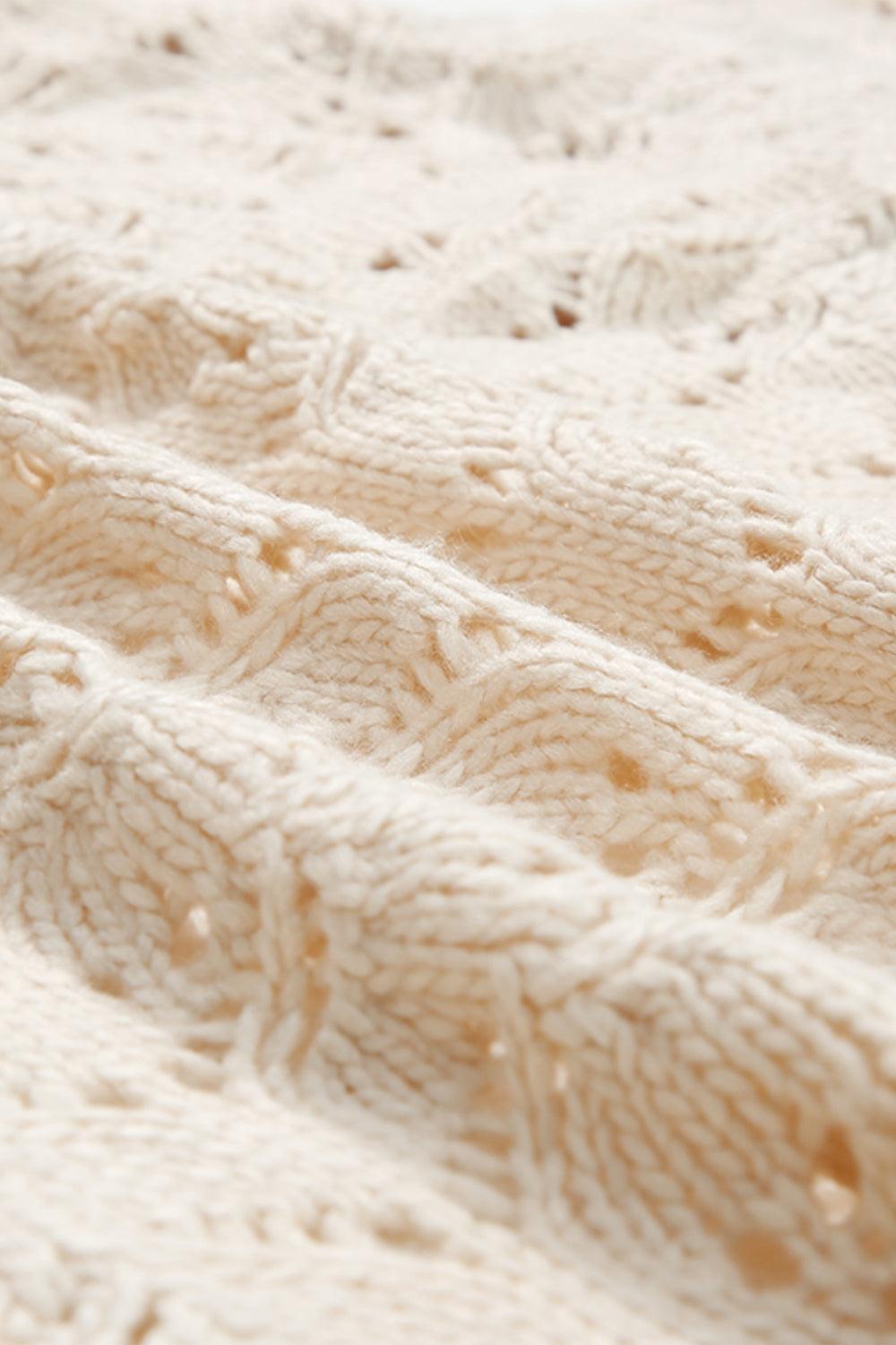 Plus Size Open Front Long Sleeve Cardigan Carauana Store