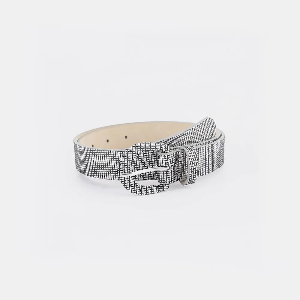 Sequin PU Leather Belt Carauana Store