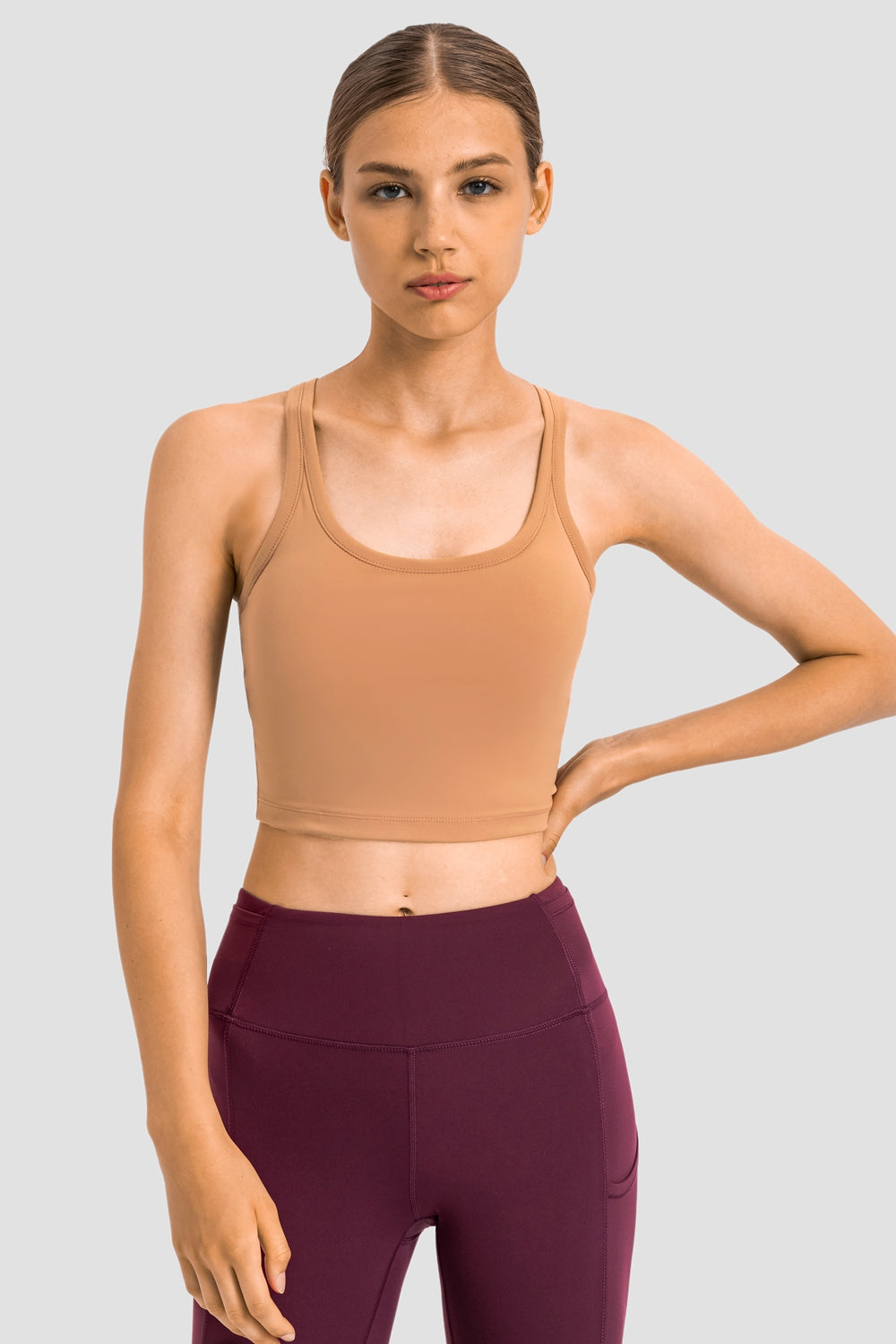 Millennia Racerback Sports Bra Carauana Store