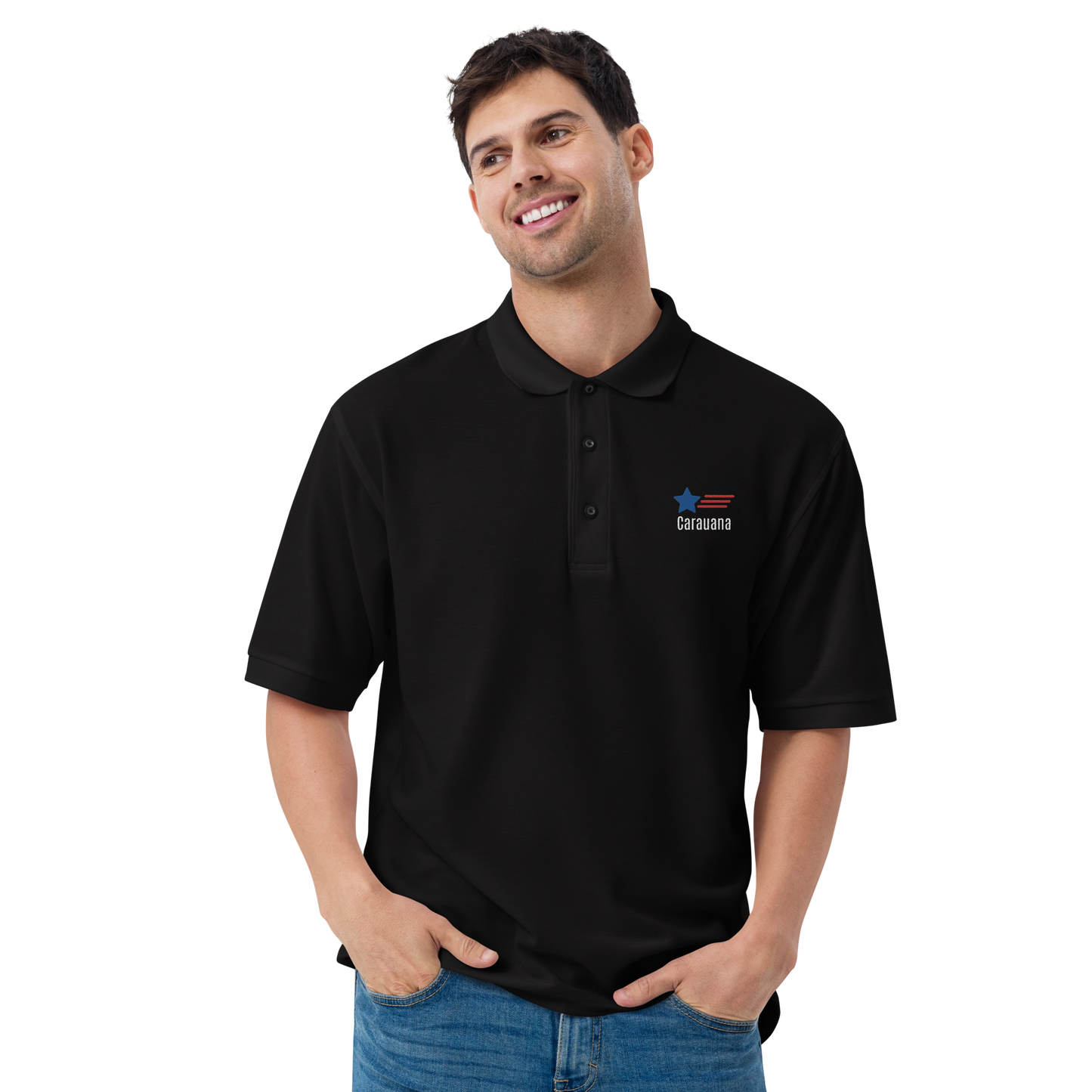 Premium polo shirt CARAUANA USA