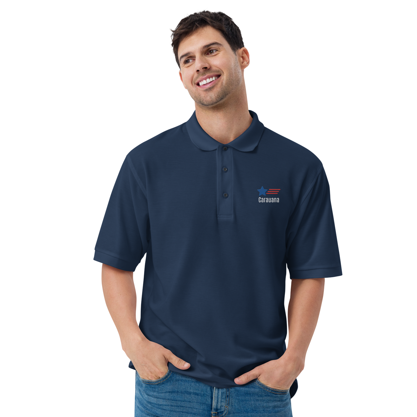 Premium polo shirt CARAUANA USA
