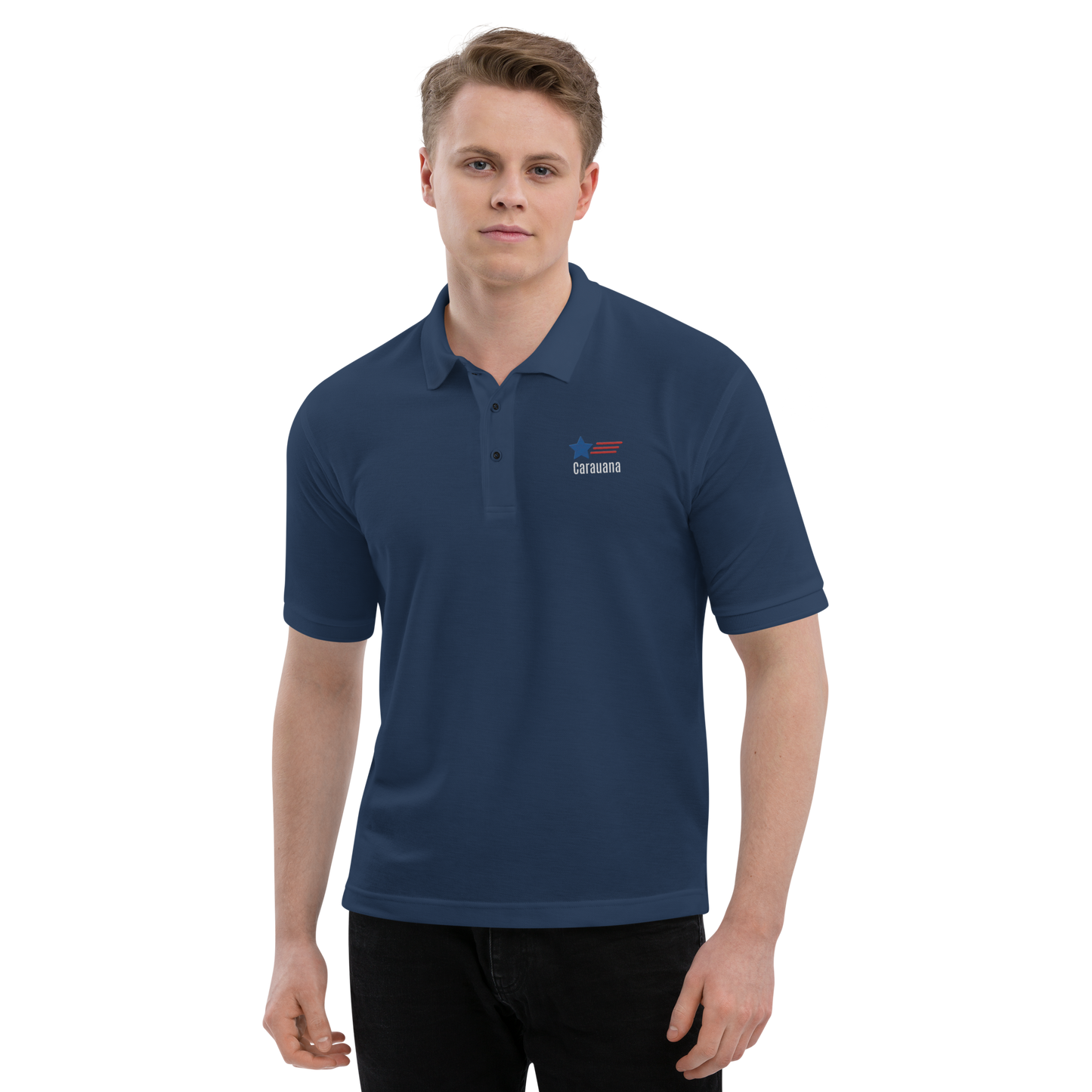 Premium polo shirt CARAUANA USA