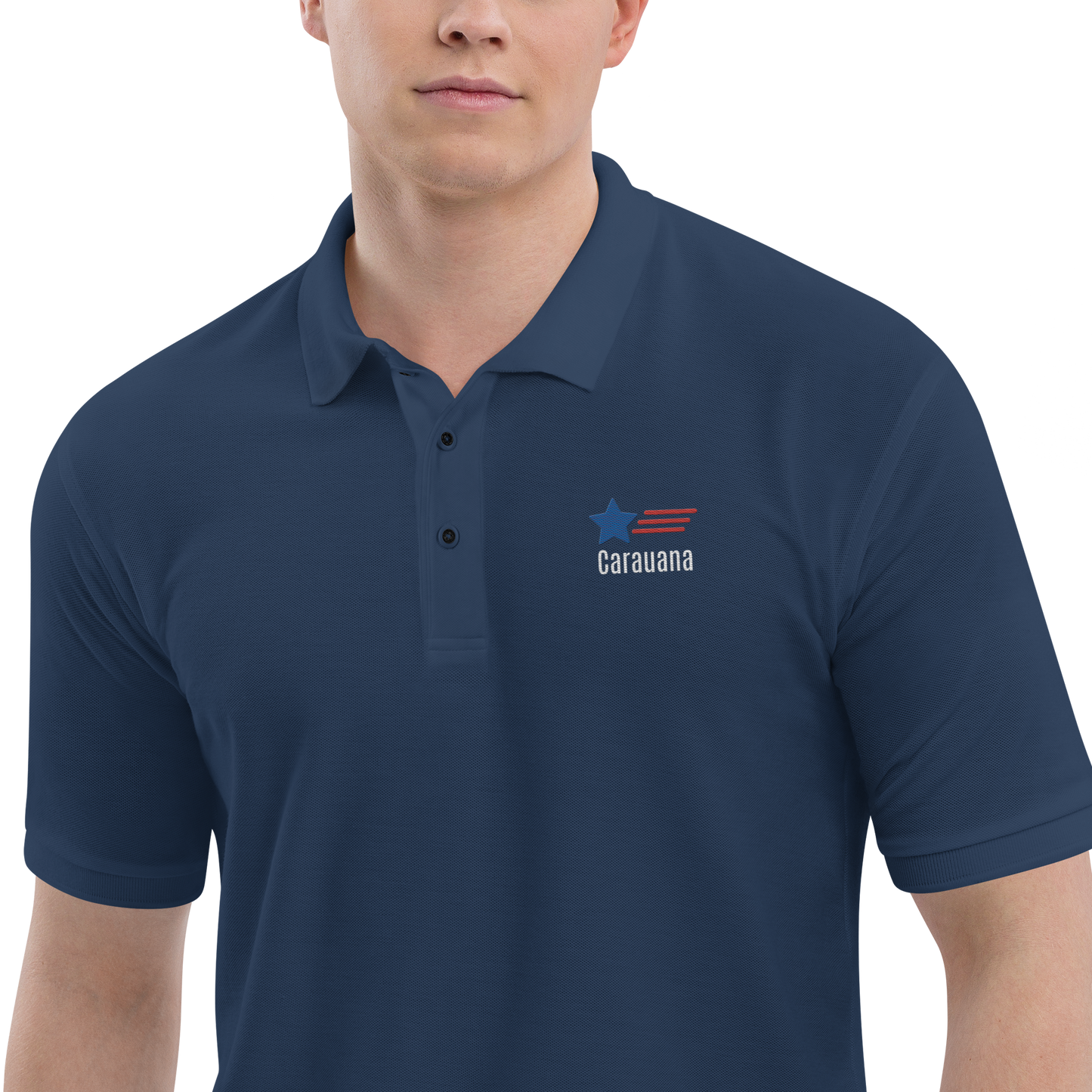 Premium polo shirt CARAUANA USA