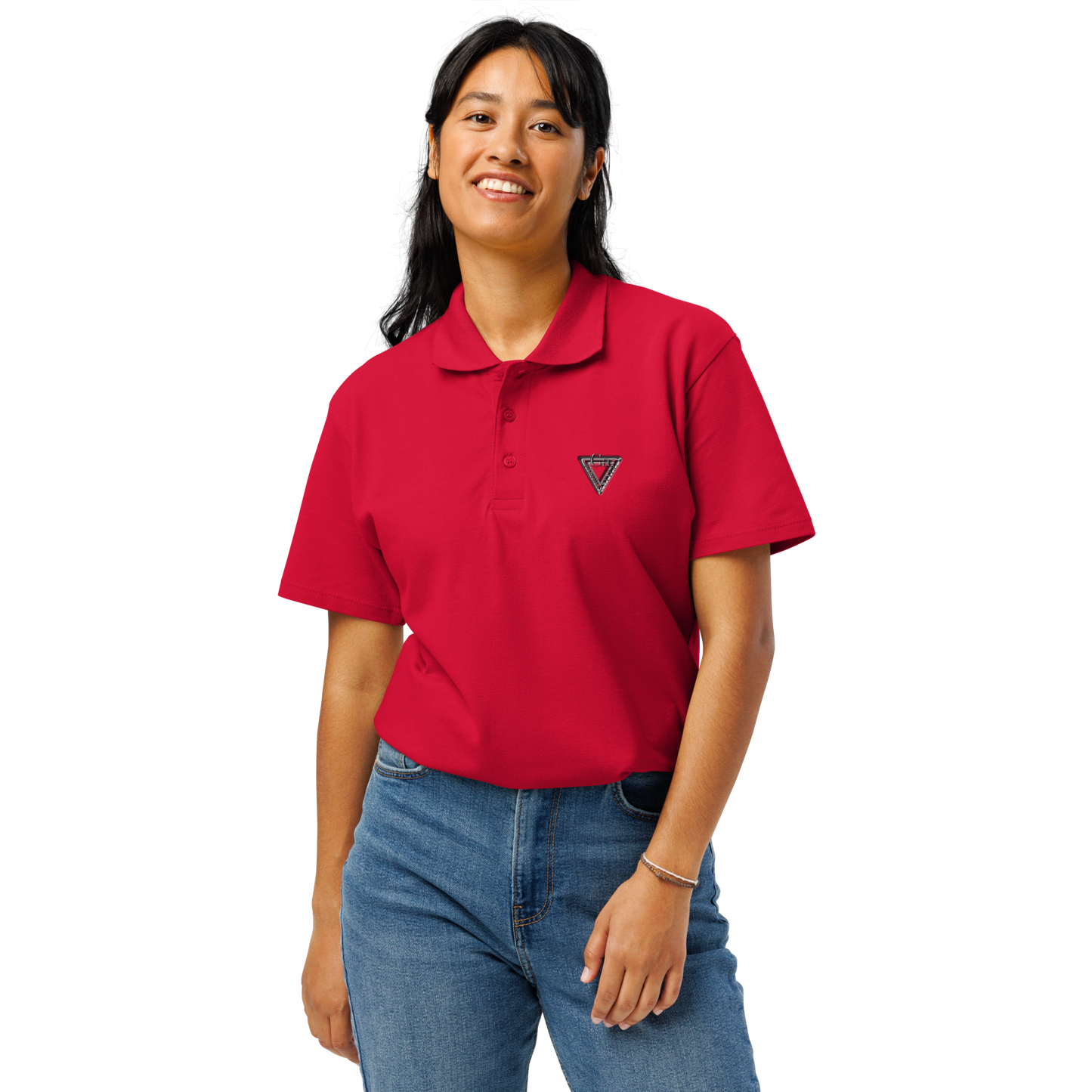 Premium polo shirt American Football