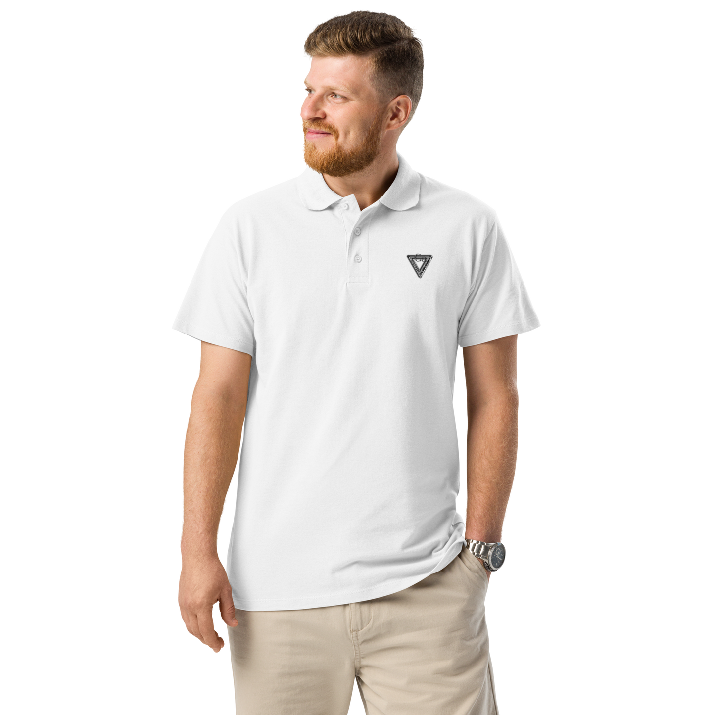 Premium polo shirt American Football