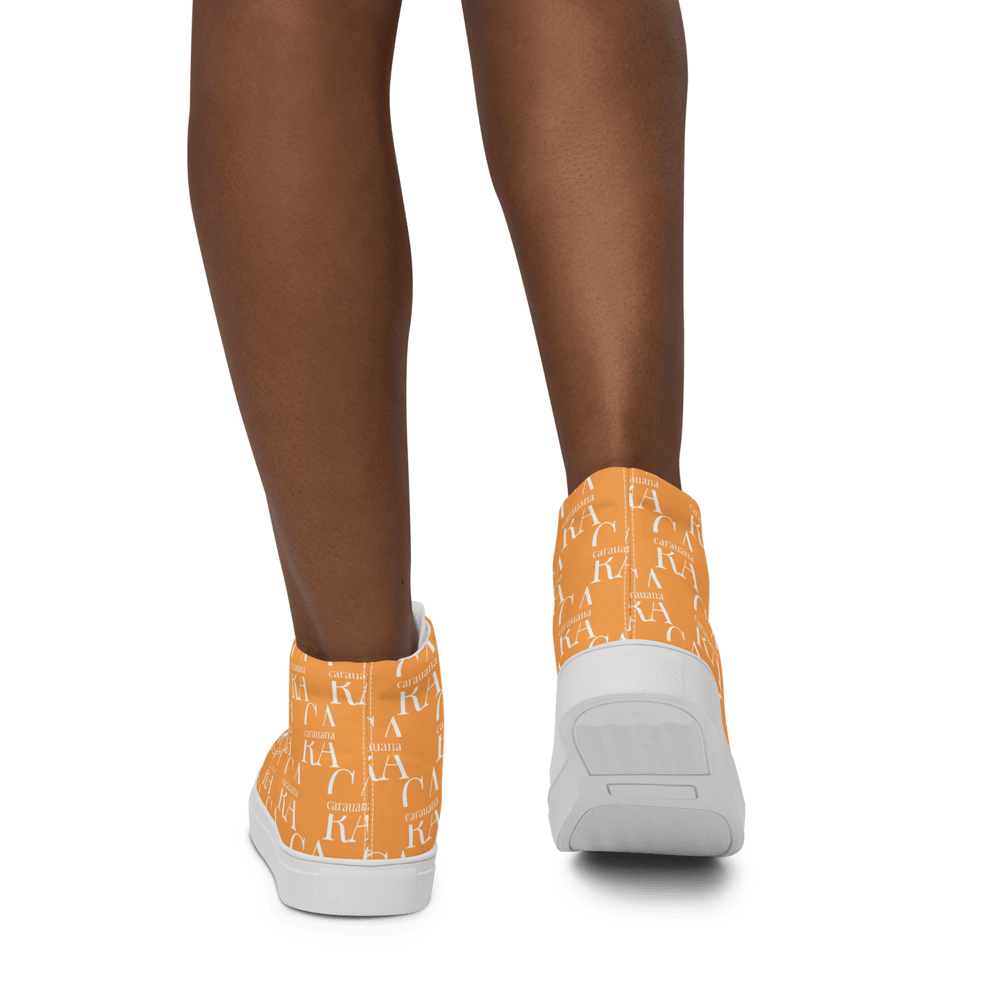 CARAUANA Hip Hop canvas shoes Orange Branded Carauana Store