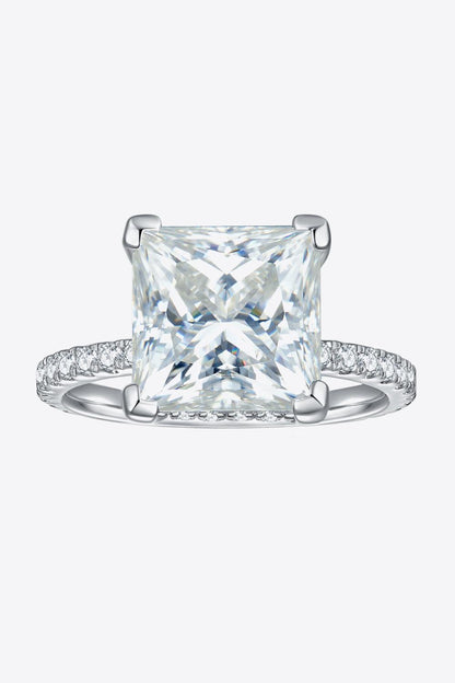 5.52 Carat Moissanite Side Stone Ring Carauana Store