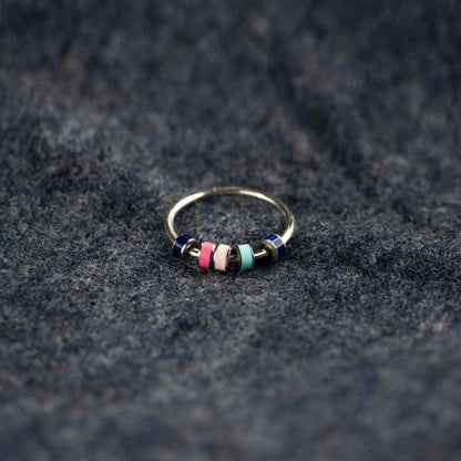 925 Sterling Silver Oil Drip Ring Carauana Store