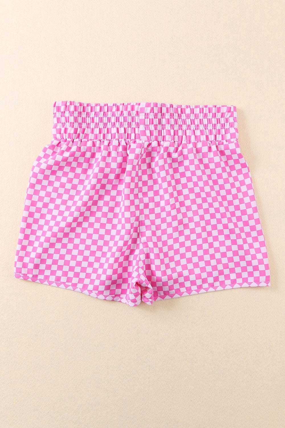 Leopard Elastic Waist Shorts Carauana Store
