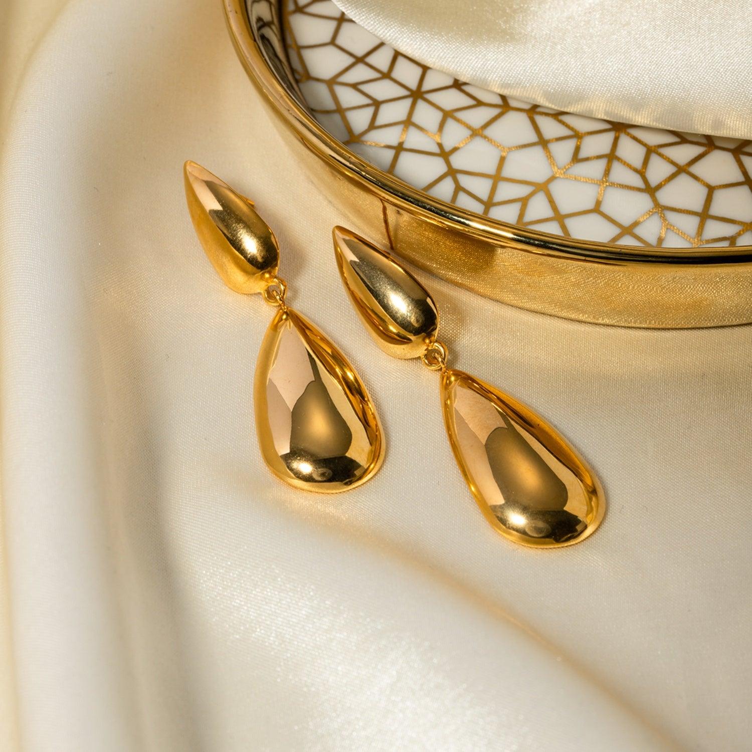 Stainless Steel Dangle Earrings Carauana Store