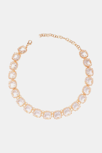 Zinc Alloy Resin Necklace Carauana Store