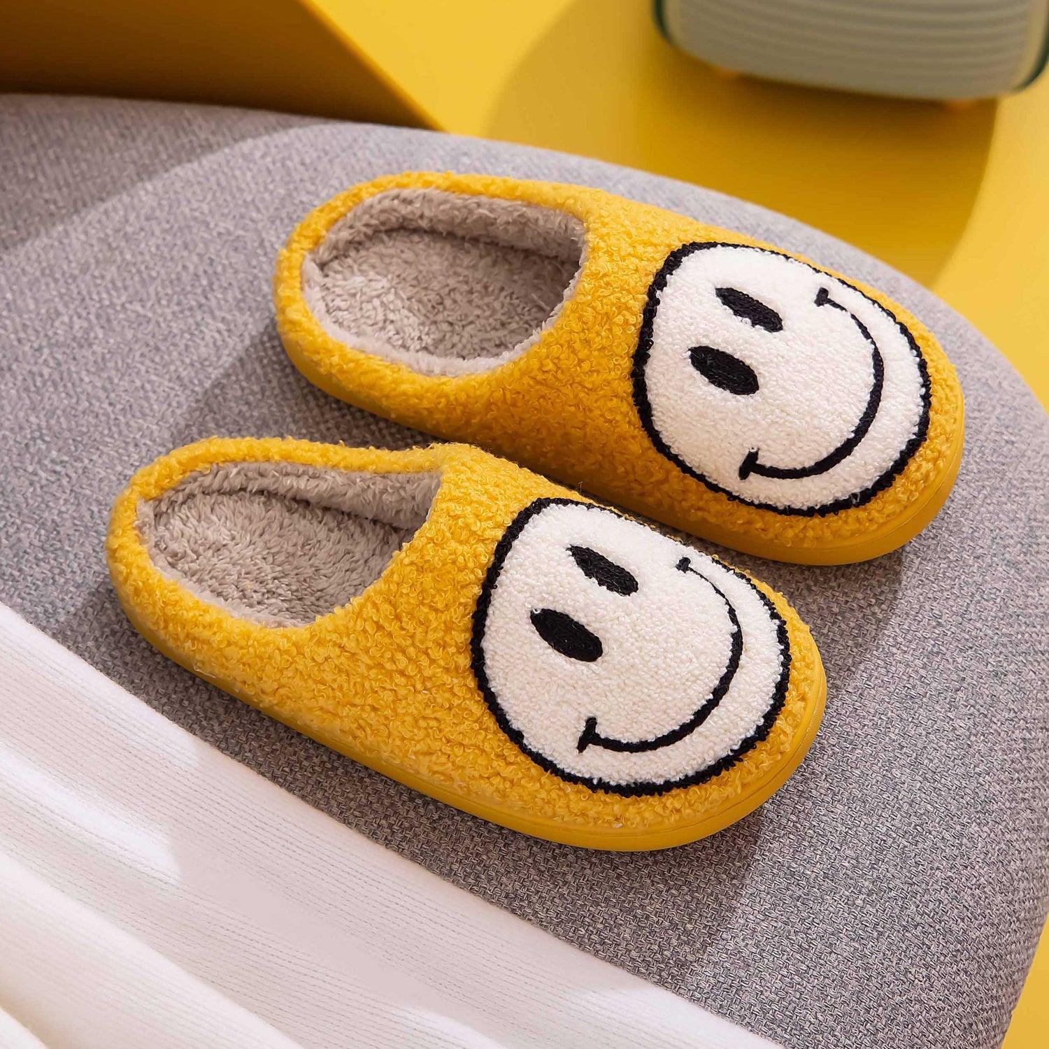 Melody Smiley Face Slippers Carauana Store