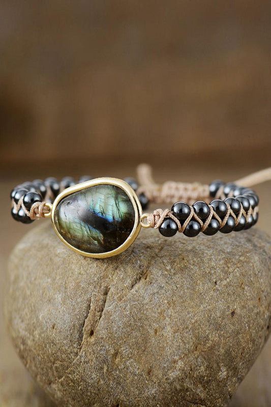 Natural Stone Beaded Bracelet Carauana Store