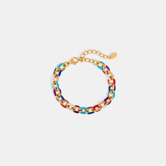 Titanium Steel Oil Drip Chain Bracelet Carauana Store