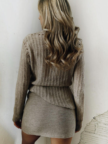 Perfee Button Up Long Sleeve Cardigan Carauana Store