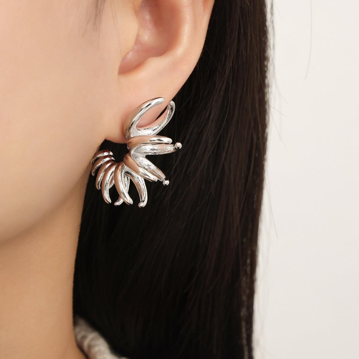 Titanium Steel Irregular Shape Earrings Carauana Store